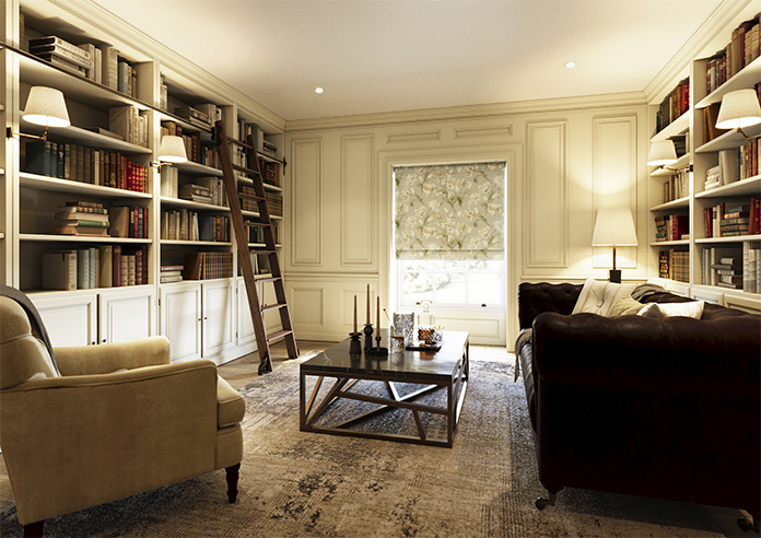 Laura Ashley Gosford, Sage - Twist&Fit Roman Blind - Image 7